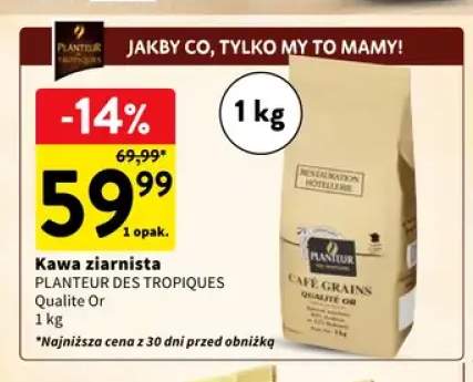 Kawa ziarnista Qualite Or Planteur des Tropiques