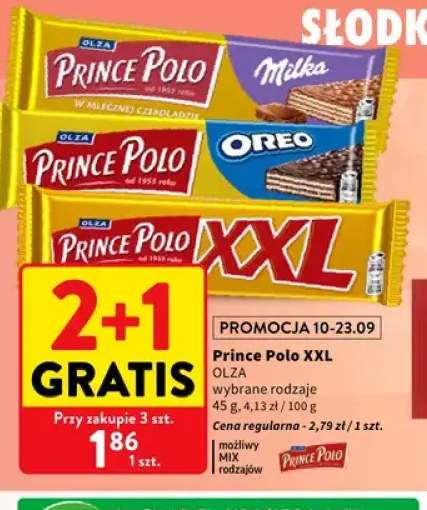 Wafel Prince Polo XXL Olza