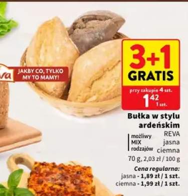 Bułka w stylu ardeńskim jasna Réva +1 wariant