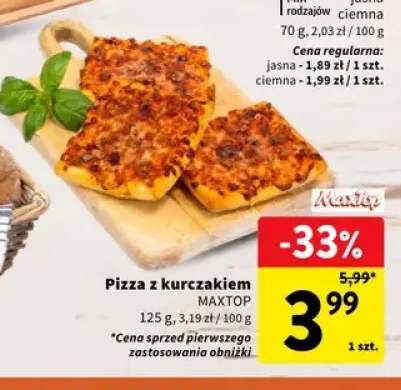 Pizza z kurczakiem Maxtop