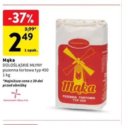 Mąka pszenna tortowa typ 450 Dolnośląskie Młyny