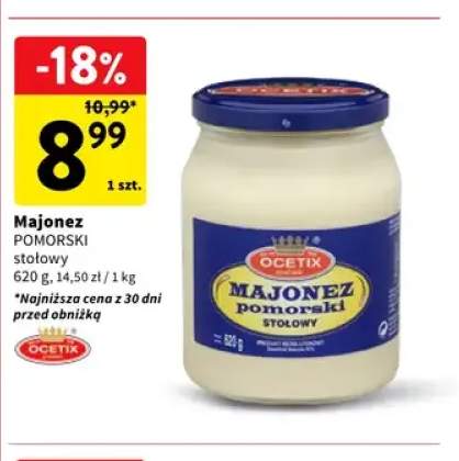 Majonez Pomorski stołowy Ocetix