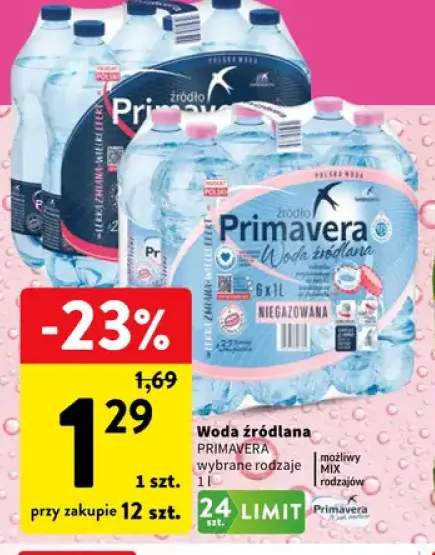 Woda źródlana Primavera