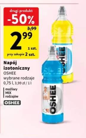 Napój izotoniczny Oshee