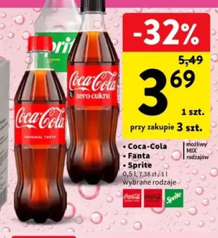 Napój gazowany Coca-Cola +2 warianty