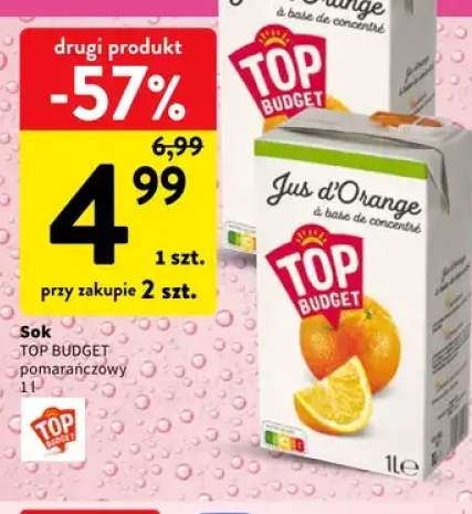 Sok pomarańczowy Top Budget