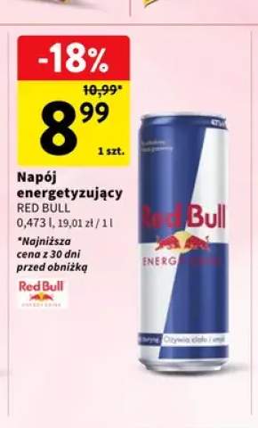 Napój energetyzujący Red Bull