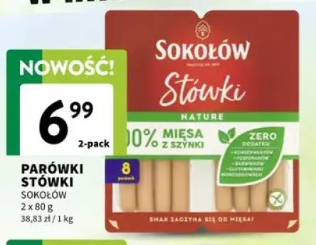 Parówki Stówki Sokołów 2-pak