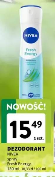 Dezodorant Nivea spray Fresh Energy