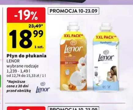 Płyn do płukania Perfume Therapy Lenor +1 wariant