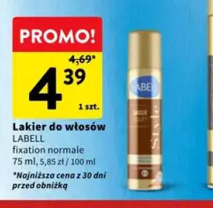 Lakier do włosów Labell fixation normale