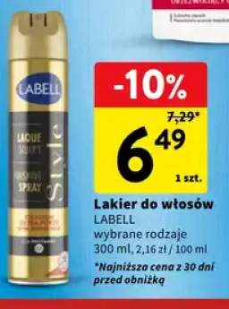 Lakier do włosów Labell