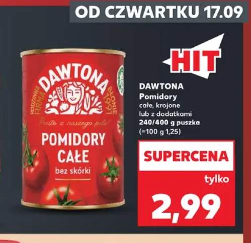 pomidory w puszce
