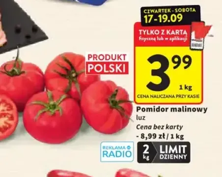 Pomidory malinowe