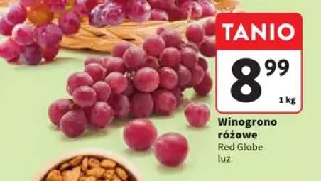 Winogrona różowe Red Globe