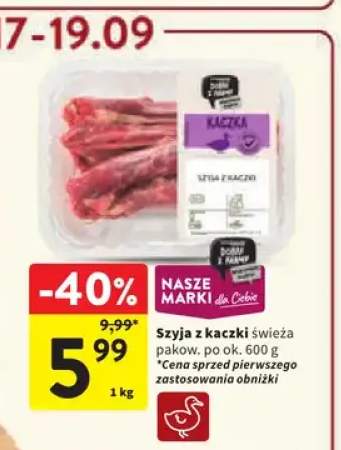 Szyja z kaczki świeża
