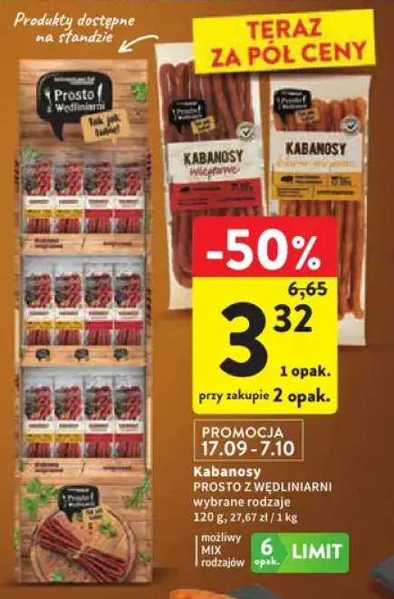 Kabanosy Prosto z Wędliniarni