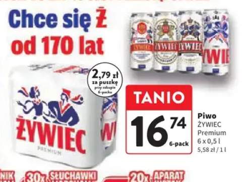 Piwo Żywiec Premium 6-pak 500 ml