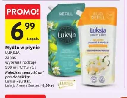 Mydło w płynie zapas Luksja