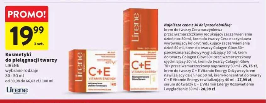 Kosmetyki do pielęgnacji twarzy Lirene