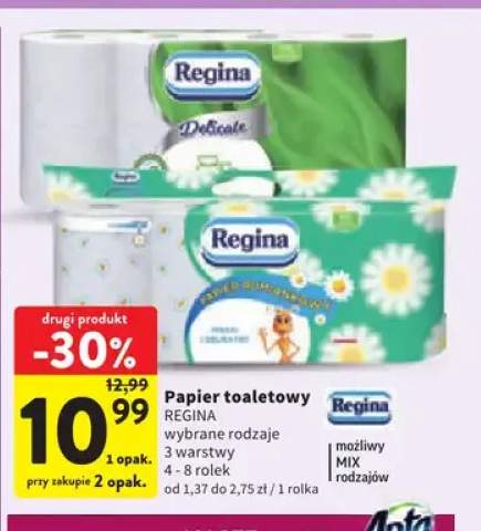 Papier toaletowy Regina 3 warstwy