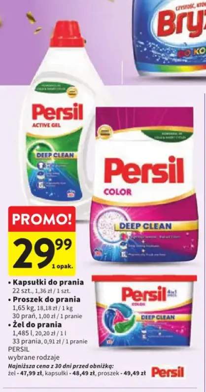 Kapsułki do prania Persil +2 warianty