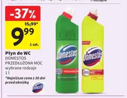 Płyn do WC Domestos Przedłużona Moc