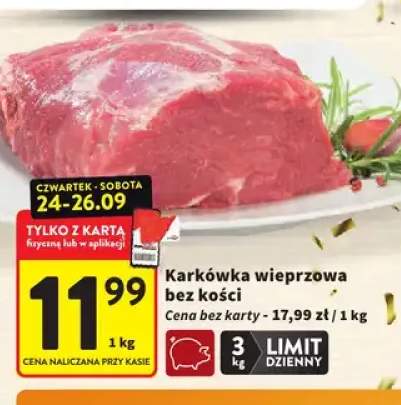 Karkówka wieprzowa bez kości