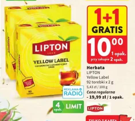 Herbata Lipton Yellow Label