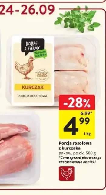 Porcja rosołowa z kurczaka Dobre z Farmy
