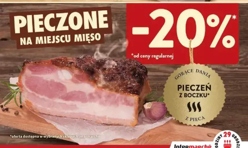 Pieczeń z boczku Intermarché