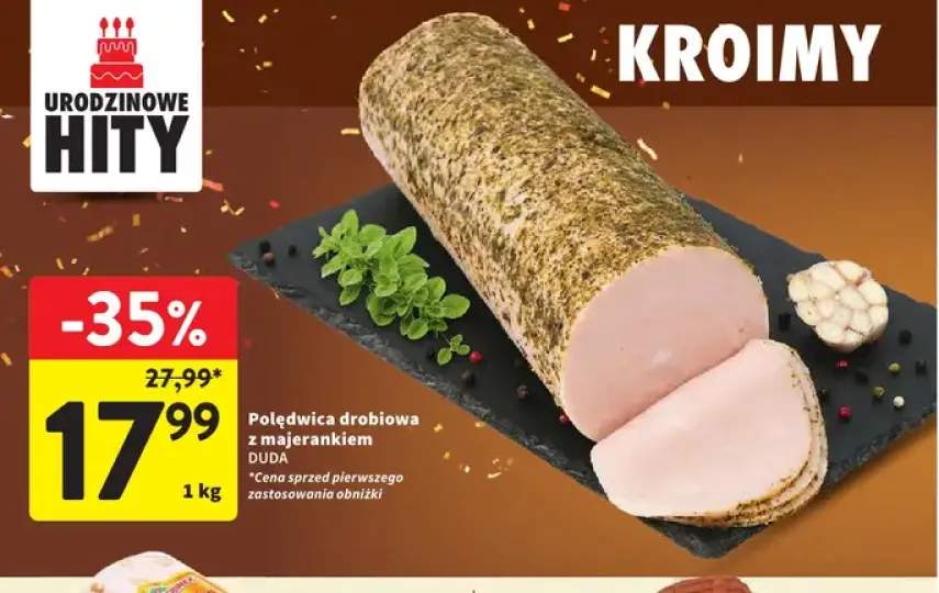 Polędwica drobiowa z majerankiem Duda