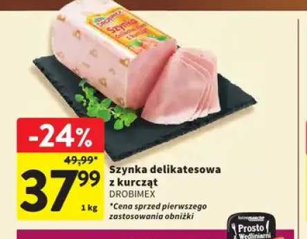Szynka delikatesowa z kurcząt Drobimex