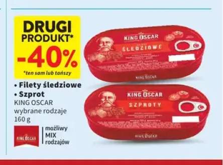 Filety śledziowe King Oscar +1 wariant