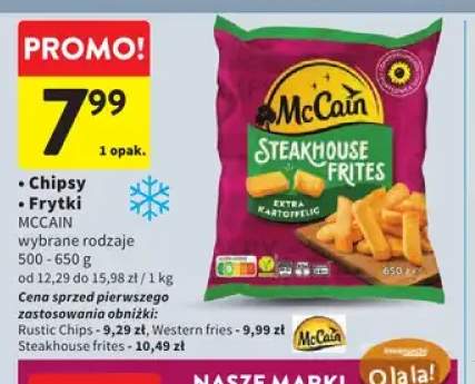 Chipsy Rustic Chips McCain +2 warianty