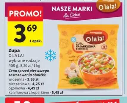 Zupa wiosenna O la la! +3 warianty