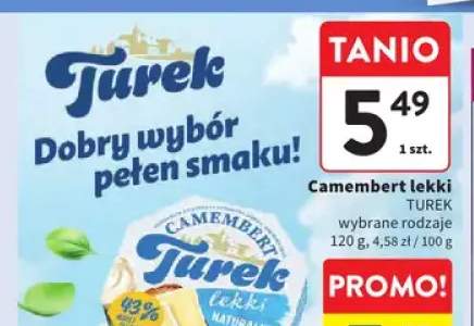 Ser camembert lekki naturalny Turek +1 wariant