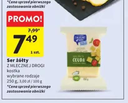 Ser gouda w kostce Z Mlecznej Drogi