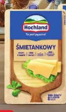 Ser żółty w plastrach śmietankowy Hochland