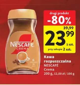 Kawa rozpuszczalna Nescafé Crema
