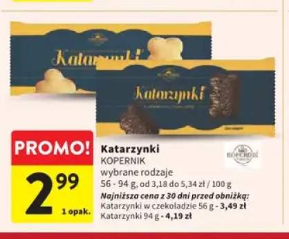 Katarzynki w czekoladzie Kopernik +1 wariant