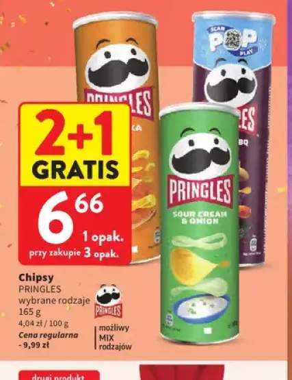 Chipsy Pringles