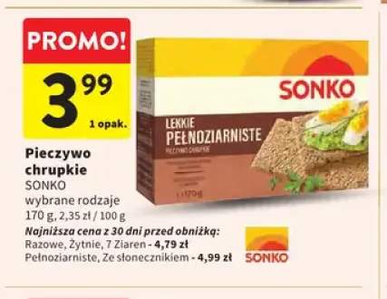 Pieczywo chrupkie Sonko