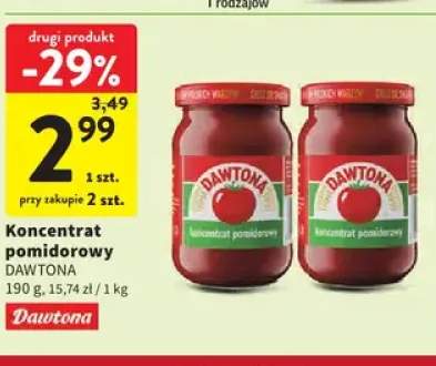 Koncentrat pomidorowy Dawtona