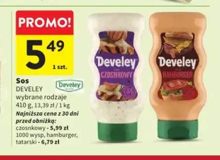 Sos 1000 wysp Develey +3 warianty