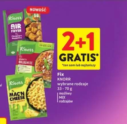 Fix Air Fryer chrupiące nuggetsy Knorr +2 warianty