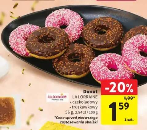 Donut czekoladowy La Lorraine +1 wariant