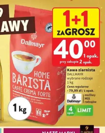 Kawa ziarnista Dallmayr