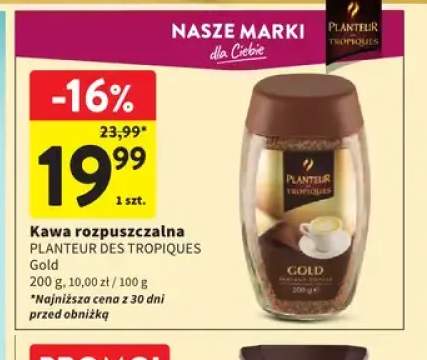 Kawa rozpuszczalna Planteur des Tropiques Gold