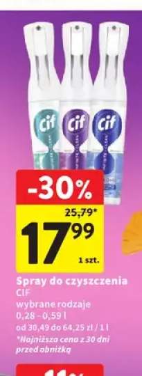 Spray do czyszczenia Cif